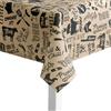 amscan Copertura per tavolo con stampa per barbecue in carta frizzante - 102 x 102 pollici (1 pz.) - Design durevole ed ecologico e unico - Perfetto per feste e celebrazioni per barbecue all'aperto