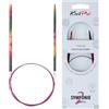 KnitPro Symfonie - Ferri circolari fissi, 2 pezzi, 100 cm, 3,75 mm
