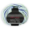 Unbekannt PRO LANA - Feltro di lavaggio Colori 100, Gomitoli, Colore: mentajeans (709) - 100 gcirca 100 m lana