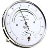 Fischer Igrometro climatico Interno con termometro, Acciaio Inossidabile, Multicolore, Taglia Unica