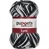 Puppets Lyric Multicolor, spessore 8, presentazione: 50 G, lunghezza: 70 m, filo per uncinetto zebra