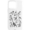 Vintage Songbird Funny Birds Gifts and A Custodia per iPhone 15 Pro Max Songbirds Y2K - Grafica vintage stile tatuaggio anni '90