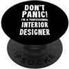 Interior Design T-Shirts & Gifts Designer d'interni PopSockets PopGrip Adesivo