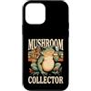 Frog Mushroom Forager Mycology Custodia per iPhone 12 mini Collezionista di funghi Rana Foraggiamento Micologia