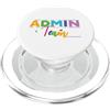 Detti divertenti sull'amministratore IT Admin Team IT Specialist IT Administrator Admin PopSockets PopGrip per MagSafe