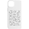 Vintage Corgi Dog Owner Funny Gifts and Custodia per iPhone 14 Plus Corgi Y2K - Adesivo vintage stile tatuaggio anni '90