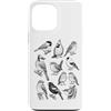 Vintage Songbird Funny Birds Gifts and A Custodia per iPhone 13 Pro Max Songbirds Y2K - Grafica vintage stile tatuaggio anni '90