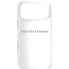 Testosterone Therapist / Elegant Font De Custodia per iPhone 17 Pro Max Testosterone Terapia Principianti/Testosterone Principianti Idea