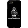 Flight Was Never An Option - Penguin Mem Custodia per iPhone SE (2020) / 7/8 Il volo del pinguino non è mai stato un'opzione militare tattica divertente