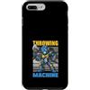 Axe Throwing Lumberjack Apparel & Funny Custodia per iPhone 7 Plus/8 Plus Boscaiolo robot da lancio dell'ascia