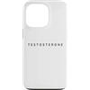 Testosterone Therapist / Elegant Font De Custodia per iPhone 13 Pro Testosterone Terapia Principianti/Testosterone Principianti Idea