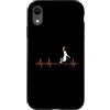 Basketball Player Sports Gifts Custodia per iPhone XR Pallacanestro battito cardiaco giocatore Dunk Sport ECG Design