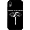 Cymbals Gift / Drummer Gifts for Men and Custodia per iPhone XR Piatti Batterista Piatti per batteria