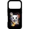 Vintage Ermellino Regalo Custodia per iPhone 17 Pro Mystical Ermellino Luna Piena Woodland Art