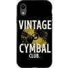 Cymbals Gift / Drummer Gifts for Men and Custodia per iPhone XR Piatti Batterista Piatti per batteria