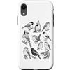 Vintage Songbird Funny Birds Gifts and A Custodia per iPhone XR Songbirds Y2K - Grafica vintage stile tatuaggio anni '90