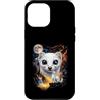 Vintage Ermellino Regalo Custodia per iPhone 12 Pro Max Mystical Ermellino Luna Piena Woodland Art