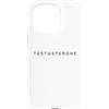 Testosterone Therapist / Elegant Font De Custodia per iPhone 15 Pro Testosterone Terapia Principianti/Testosterone Principianti Idea
