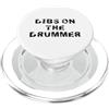 Drummer Theme Apparel Dibs sul batterista PopSockets PopGrip per MagSafe