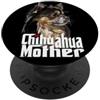 Raf THE ARTIST Designs Chihuahua Madre Capelli Lunghi Chihuahua Mamma Chiwawa Ragazza PopSockets PopGrip Adesivo