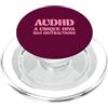 AuDHD Life. AuDHD Una Diva Unica Ha Distrazioni Divertente PopSockets PopGrip per MagSafe