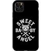 Funny Women's Sayings & Funny Ladies Des Custodia per iPhone 11 Pro Max Sweet Baby Angel - Divertente gattino con scritta in lingua inglese Girls