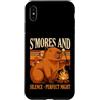 Capybara Camping Camper Lover Custodia per iPhone XS Max S'mores And Silence Perfect Night Capibara