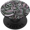 Chromatic Spiral Studio Design artistico geometrico astratto meccanico futuristico PopSockets PopGrip Adesivo
