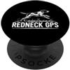 Rural Lover Vintage Humor Sarcasm Comedy Divertente cane da caccia Gps che dice sarcastico umoristico PopSockets PopGrip Adesivo