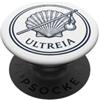 Marble & Mind Cammino di Santiago Ultreia Pilgrim St James Way Spagna PopSockets PopGrip Adesivo