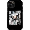 Geeky Chic Costumes Custodia per iPhone 11 Pro Electrical Outlet Plug and Socket Couples Halloween Costume