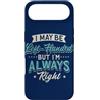 Lefty International Left-Handers Day Des Custodia per iPhone Air Mancino Potrei essere mancino ma ho sempre ragione Leftie