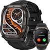 KOSPET Tank M4 Smartwatch Uomo Rugged, Impermeabile 45m, Mappa Offline