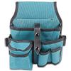 Minhe Marsupio per attrezzi Oxford resistente, 24 cm, per elettricisti | Tessuto Oxford 600D, struttura resistente, resistente agli strappi, dimensioni 24 x 20 cm, colore blu