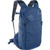 EVOC RIDE 12 protector bike backpack, zaino da trekking (gestione intelligente delle tasche, zaino con imbottitura posteriore, vescica di idratazione da 2 l), denim