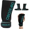 Cecotec Impugnature Palestra In Pelle Drumfit Hand Grips. Strato in Pelle Sintetica, Protezione Massima contro Abrasioni e Calli, Ideali per Cross Training Pesi e Fitness Funzionale con presa sicura