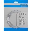 SHIMANO Chainring 34t-ma 105 fc-5800 for 50 - 34T Silver