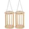 Kerbl Pet Rastr Fieno 3In1, Vert, Scorr, Sosp 25 X Ø15 cm (Confezione da 2)