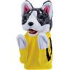 Suxdlan Burattino a Mano per Cani Kung Fu Husky, Morbido Peluche interattivo da Boxe, Lavabile per i più Piccoli