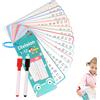 Generic Carte Flash Matematica Perforate Interattive Cancellabili A Secco