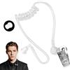 QIZHIQIAMY Kit di Spionaggio Detective, Giocattolo Spia Auricolare, Accessori per Costume da Detective con Clip Di Fissaggio, Tappi per Orecchie per Halloween e Carnevale