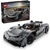 LEGO Technic Koenigsegg Jesko Absolut Grey Hypercar, set di giocattoli per la costruzione di auto sportive per ragazzi e ragazze 42173