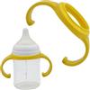Joberio Manici Per Biberon Mam, 2 Pezzi Hold My Bottle Handles, Maniglie Per Biberon Antiscivolo, Portabiberon Per Allattamento, Impugnatura Per Biberon Collo Largo, Maniglia Per Biberon