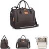Cangaroo borsa per pannolini Jossie, fasciatoio, zip, tracolla regolabile, colorazione:nero