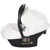 Junama seggiolino auto Cosmo iSize - Fluo Individual Collezione (15 - bianco e argento)