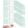 DLPRK Cerotti Medicazione 30 Pezzi 10x25cm Impermeabili Traspiranti, Fissaggio Forte per Nuoto, Doccia e Protezione Ferite