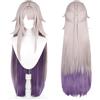 UTIEHD Parrucca da cosplay Honkai Star Rail per personaggi per eventi di cosplay, Mostre di anime, Feste e Halloween (The Herta)
