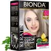 Bendida BIONDA Professional Tinta Capelli 9.1 Biondo cenere 200 ml Cheratina