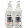 FEI FAN 2x Balsamo REPAIR PLEX Ristrutturante, Per Capelli Danneggiati, Disidratati e Trattati. Azione Condizionante, Senza Siliconi 500ml