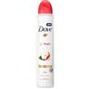Unilever Dove Go Fresh Apple & White Tea - Deodorante spray da donna, confezione da 6 (6 x 250 ml)